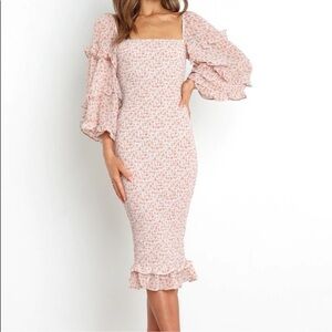 Petal & Pup Pink Floral Dress